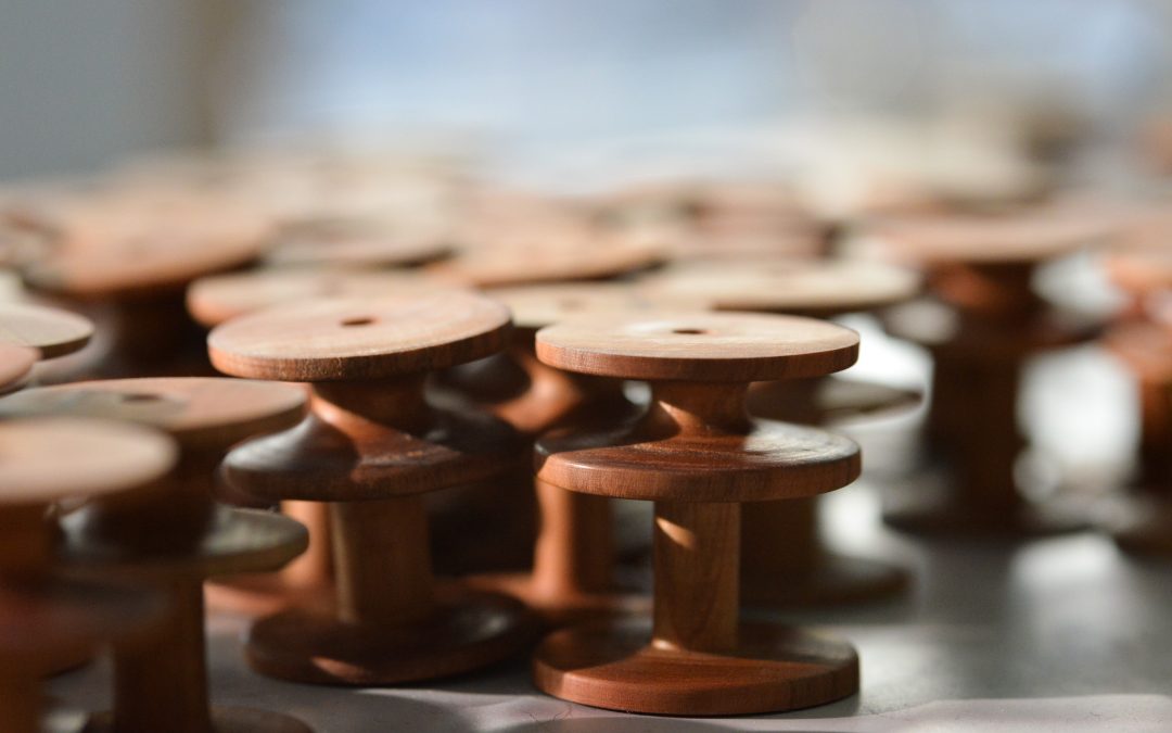 Sunlit bobbins