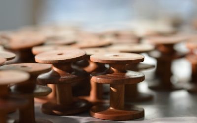 Sunlit bobbins